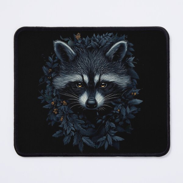 Item preview, Simple Raccoon in The Dark designed and sold by InfinVibeDesign.