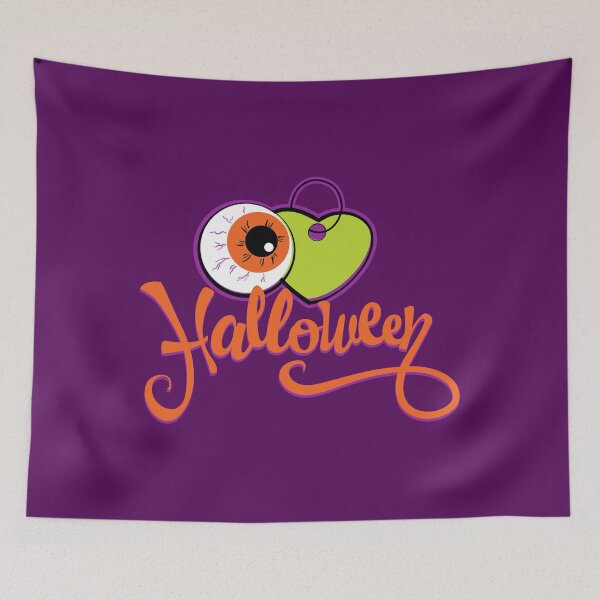 Item preview, Eye Love Halloween - Purple designed and sold by MaestroTAVI.