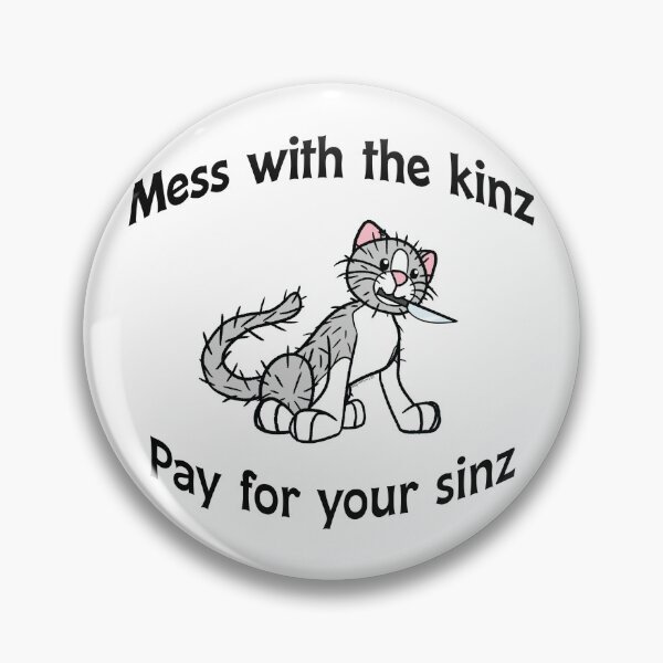Item preview, Pay for your sinz (Grey/White cat) designed and sold by werelucarioden.
