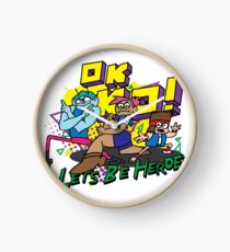 O.K K.O LET'S BE HEROES Clock
