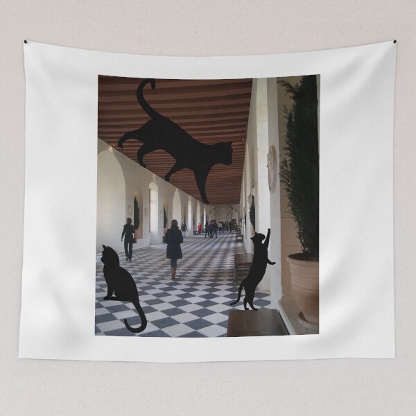 Item preview,  Cat abstraction designed and sold by Sandi-Pandi.
