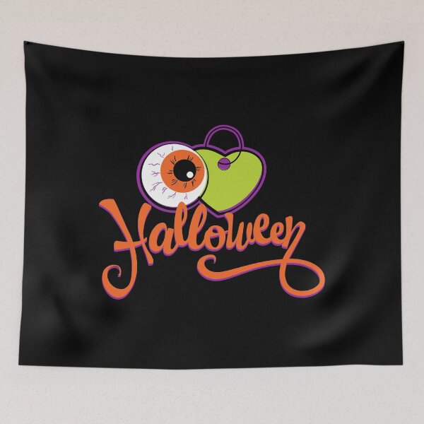 Item preview, Eye Love Halloween - Black designed and sold by MaestroTAVI.