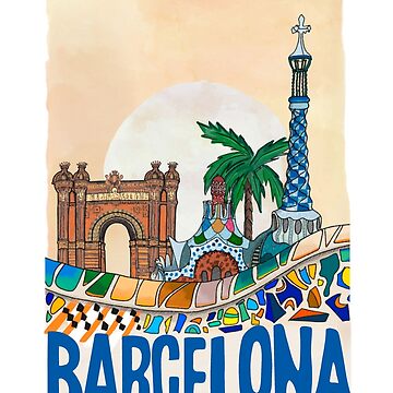 Vorschaubild zum Design Barcelona - Park Güell und Arc de Triomf von ClaudiaBrueggen