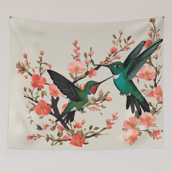 Item preview, Jealousy in Bloom: Hummingbird Drama designed and sold by Hummy-studio.