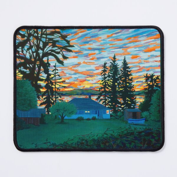 Item preview, Cottage Evening, Bowen Bay designed and sold by MichaelEpp.