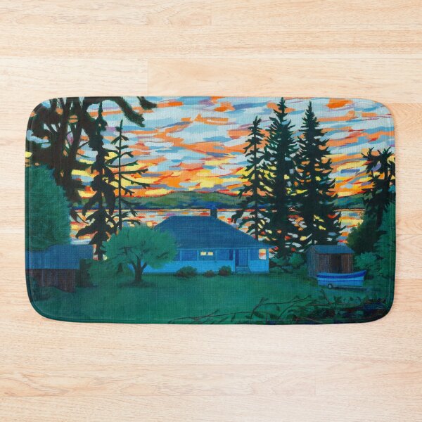 Item preview, Cottage Evening, Bowen Bay designed and sold by MichaelEpp.