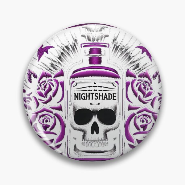Item preview, Deadly Nightshade Gothic T-Shirt designed and sold by moba--mania.