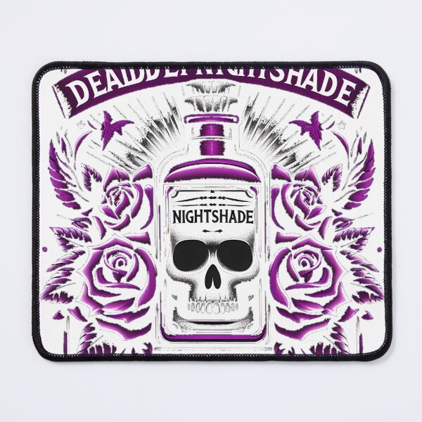 Item preview, Deadly Nightshade Gothic T-Shirt designed and sold by moba--mania.