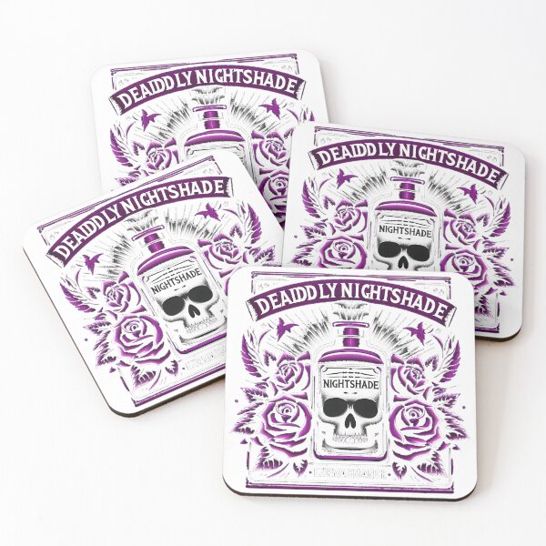 Item preview, Deadly Nightshade Gothic T-Shirt designed and sold by moba--mania.