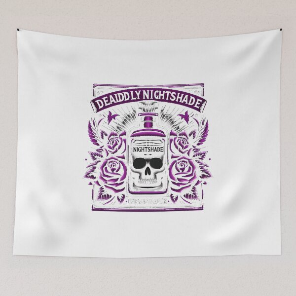 Item preview, Deadly Nightshade Gothic T-Shirt designed and sold by moba--mania.
