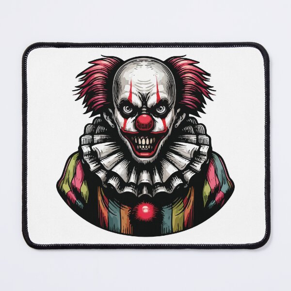 Item preview, Terrifying Clown with Sinister Grin designed and sold by DecalBox.