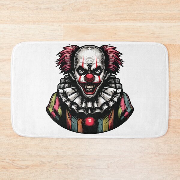 Item preview, Terrifying Clown with Sinister Grin designed and sold by DecalBox.