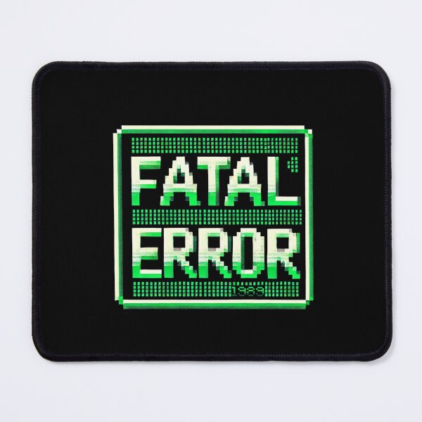 Item preview, Vintage Pixelated Fatal Error Screen designed and sold by ToxiCool.
