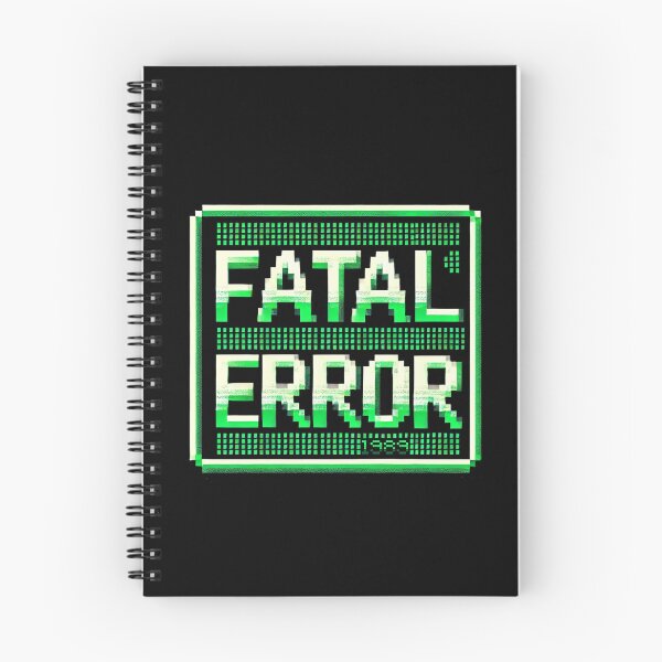 Item preview, Vintage Pixelated Fatal Error Screen designed and sold by ToxiCool.
