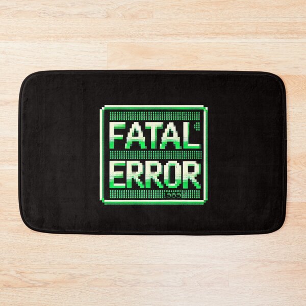 Item preview, Vintage Pixelated Fatal Error Screen designed and sold by ToxiCool.