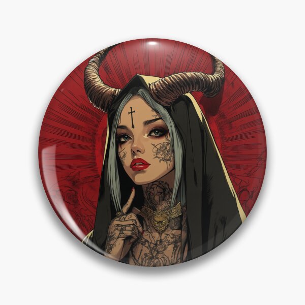 Item preview, Bad Nun designed and sold by CursedbyLilith.