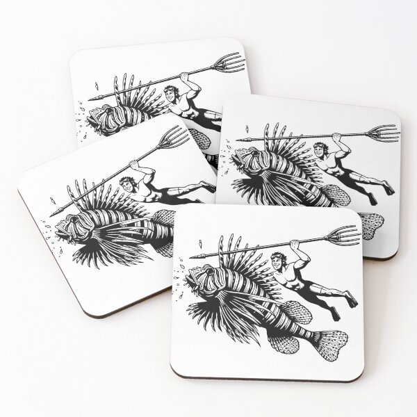 Item preview, Combatting Invasive Lionfish Threat designed and sold by EcoArtShop.