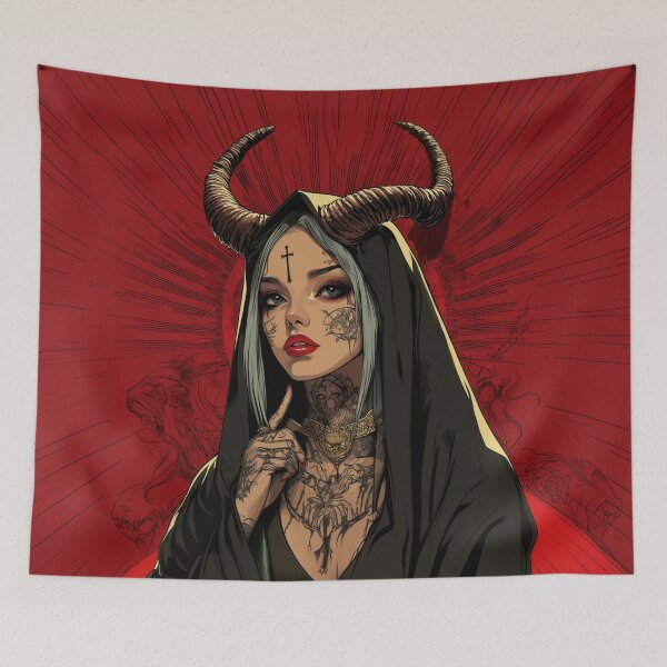 Item preview, Bad Nun designed and sold by CursedbyLilith.