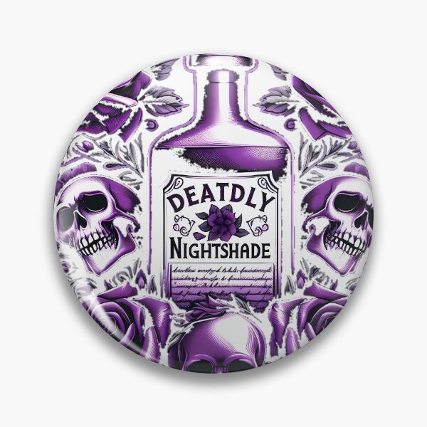 Item preview, Deadly Nightshade Gothic T-Shirt designed and sold by moba--mania.
