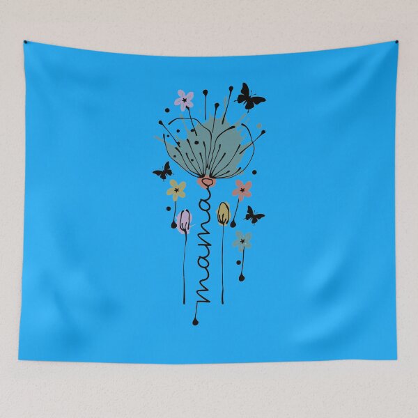 Item preview, Mama Flower | Whimsical Floral Design for Moms designed and sold by Aredbox.