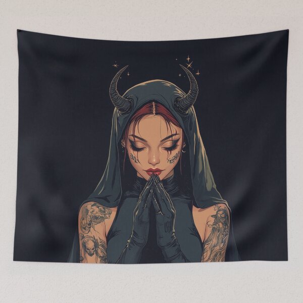 Item preview, Bad Nun designed and sold by CursedbyLilith.