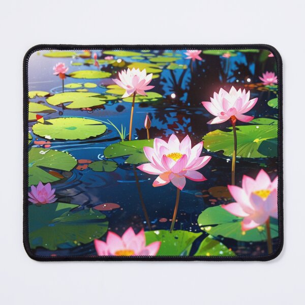 Item preview, Beauty of pink lotuses. designed and sold by PatDoArt.