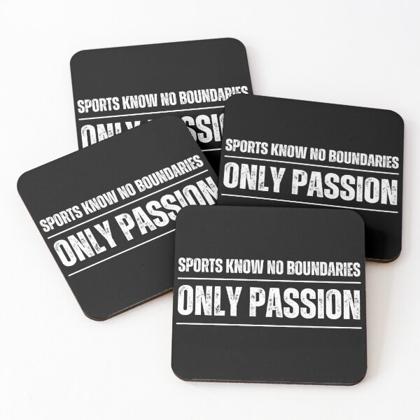 Item preview, Sports know no boundaries - Only passion designed and sold by GediaPrints.