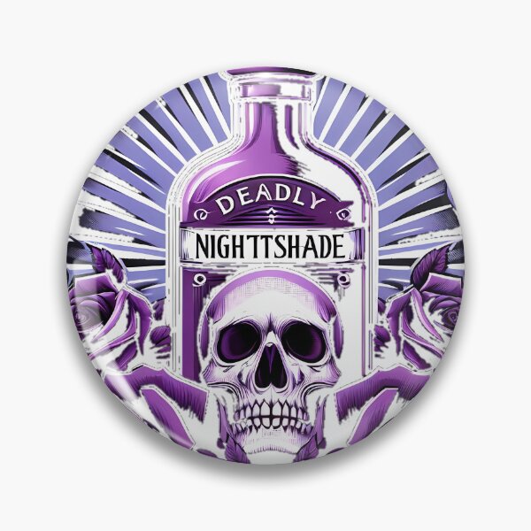 Item preview, Gothic Elixir - Deadly Nightshade Tee designed and sold by moba--mania.