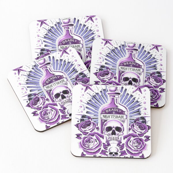 Item preview, Gothic Elixir - Deadly Nightshade Tee designed and sold by moba--mania.