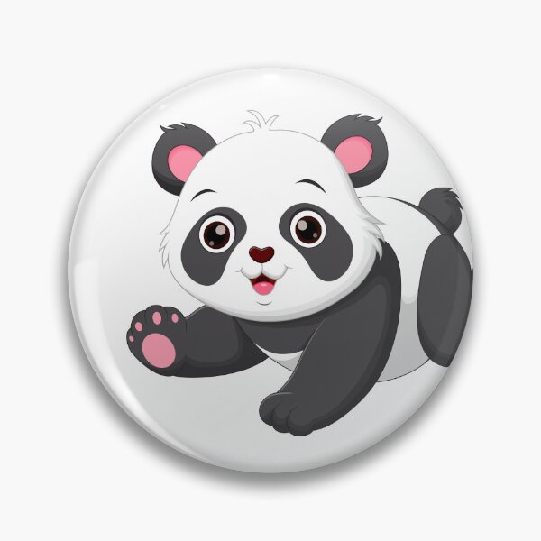 Item preview, Adorable panda in minimalist style designed and sold by PandaTakudzwa.
