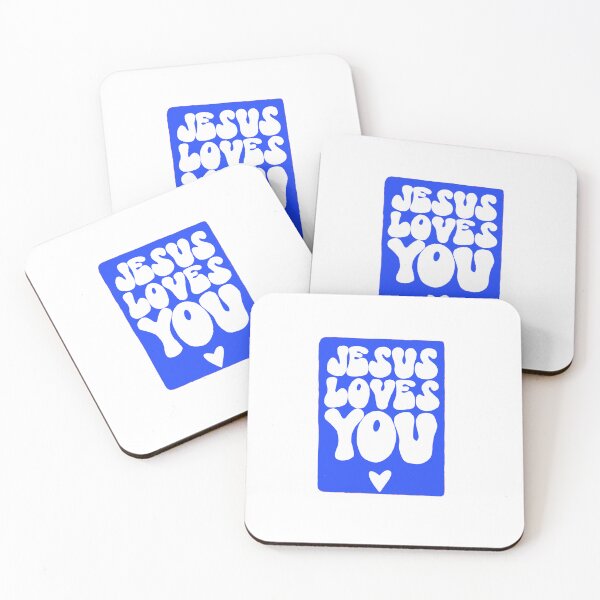 Item preview, Blue Jesus loves You designed and sold by Sophie0854.