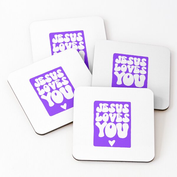 Item preview, Purple Jesus loves You designed and sold by Sophie0854.