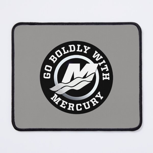 Item preview, Mercury Bold Black Silver Boating designed and sold by ChristinasMess.