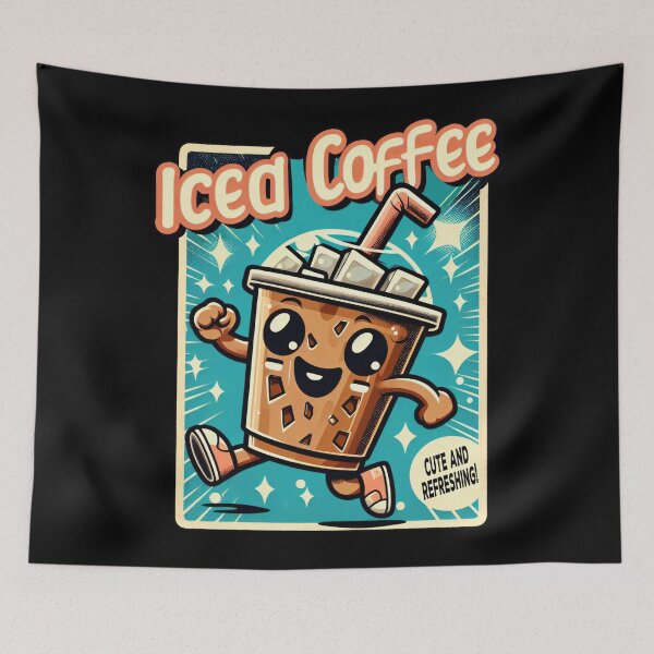 Item preview, Iced Cute Coffee designed and sold by RafaelLima7.