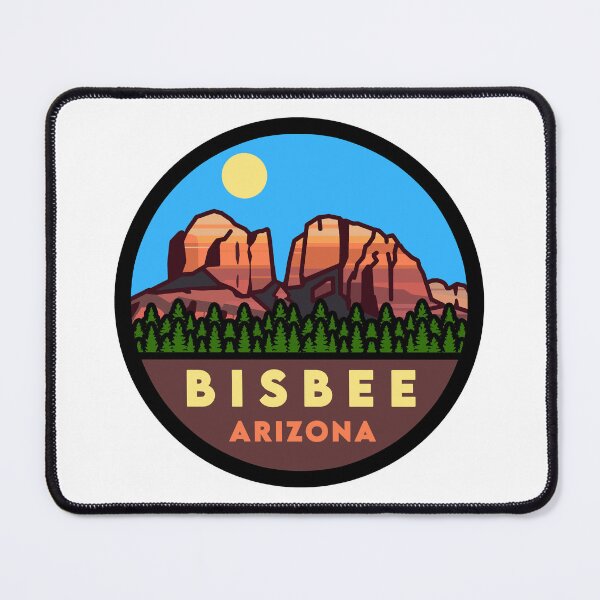 Item preview, Bisbee Arizona Sun Mountain Scene designed and sold by VanyaKar.