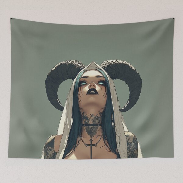 Item preview, Bad Nun designed and sold by CursedbyLilith.