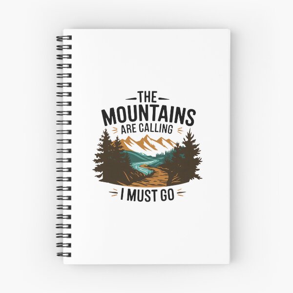 Item preview, The Mountains are Calling. I Must Go. designed and sold by Delemore Art.