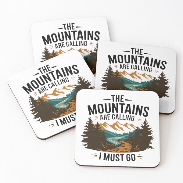 Item preview, The Mountains are Calling. I Must Go. designed and sold by Delemore Art.