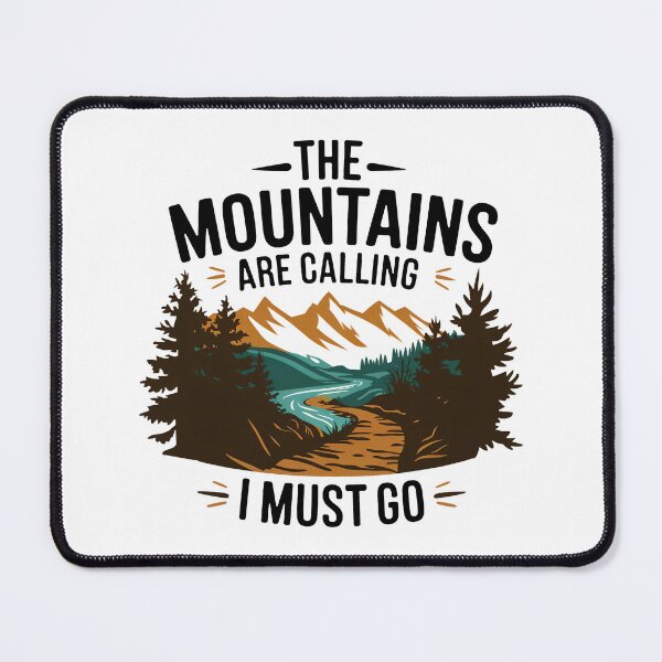 Item preview, The Mountains are Calling. I Must Go. designed and sold by Delemore Art.