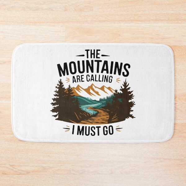 Item preview, The Mountains are Calling. I Must Go. designed and sold by Delemore Art.