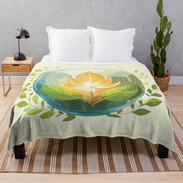 Item preview, Ecological Symbol of Life: Nature's Golden Flower designed and sold by WDDesignShop.