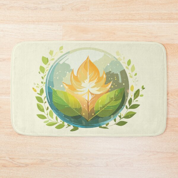 Item preview, Ecological Symbol of Life: Nature's Golden Flower designed and sold by WDDesignShop.