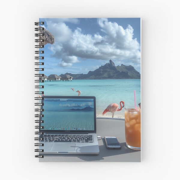 Item preview, Beachside Office Vibes designed and sold by aiperfectworld.
