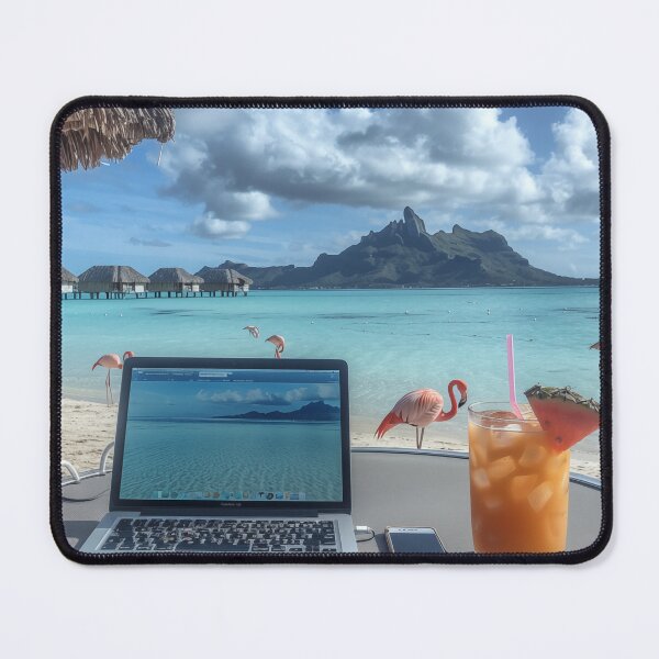 Item preview, Beachside Office Vibes designed and sold by aiperfectworld.
