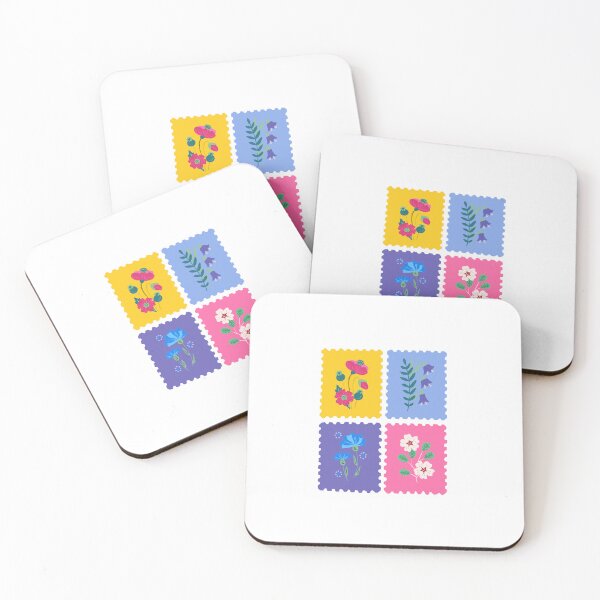 Item preview, Super Cute Mutli-Colored Floral Stamp Design! designed and sold by Sophie0854.