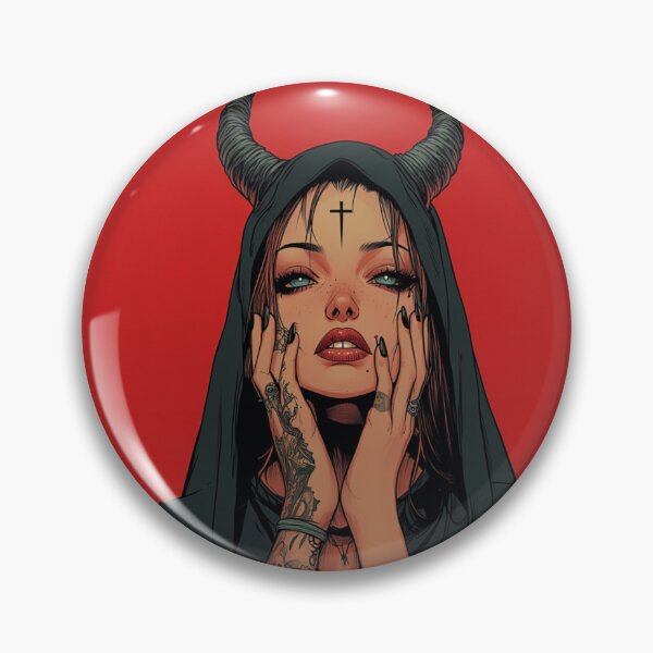 Item preview, Bad Nun designed and sold by CursedbyLilith.