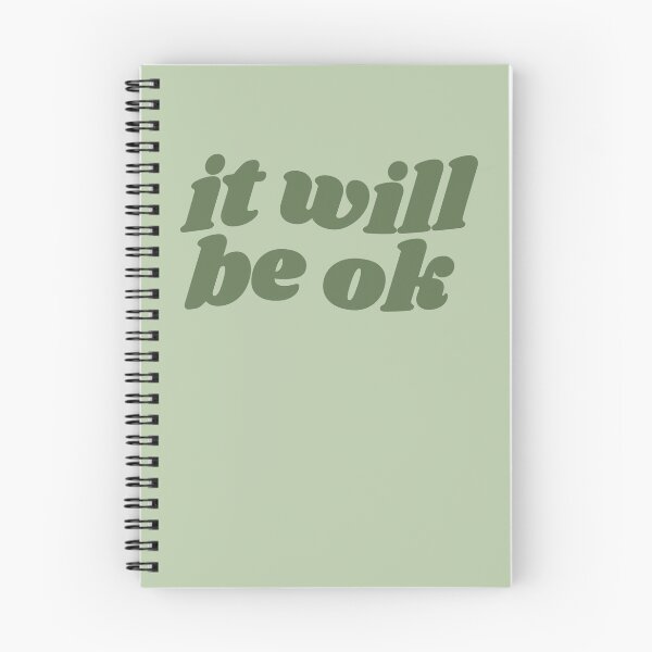 Item preview, It will be ok - green quote designed and sold by Cre8iveCat.