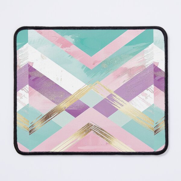 Item preview, Purple, Pink, and Turquoise Color Blocking With Flecks of Gold Aesthetic Design designed and sold by squishmuffin101.