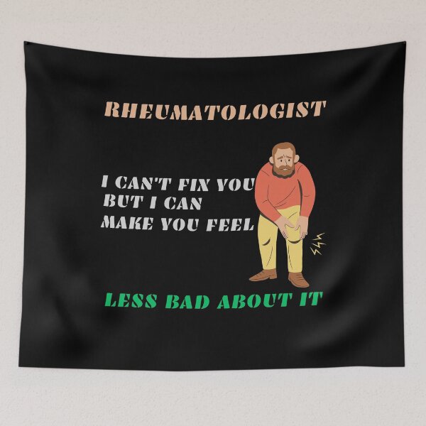 Item preview, I Can't Fix You Funny Gifts For Rheumatologists designed and sold by KedzikDesigns.