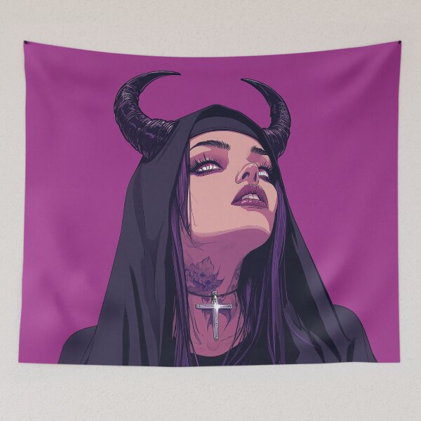 Item preview, Bad Nun designed and sold by CursedbyLilith.